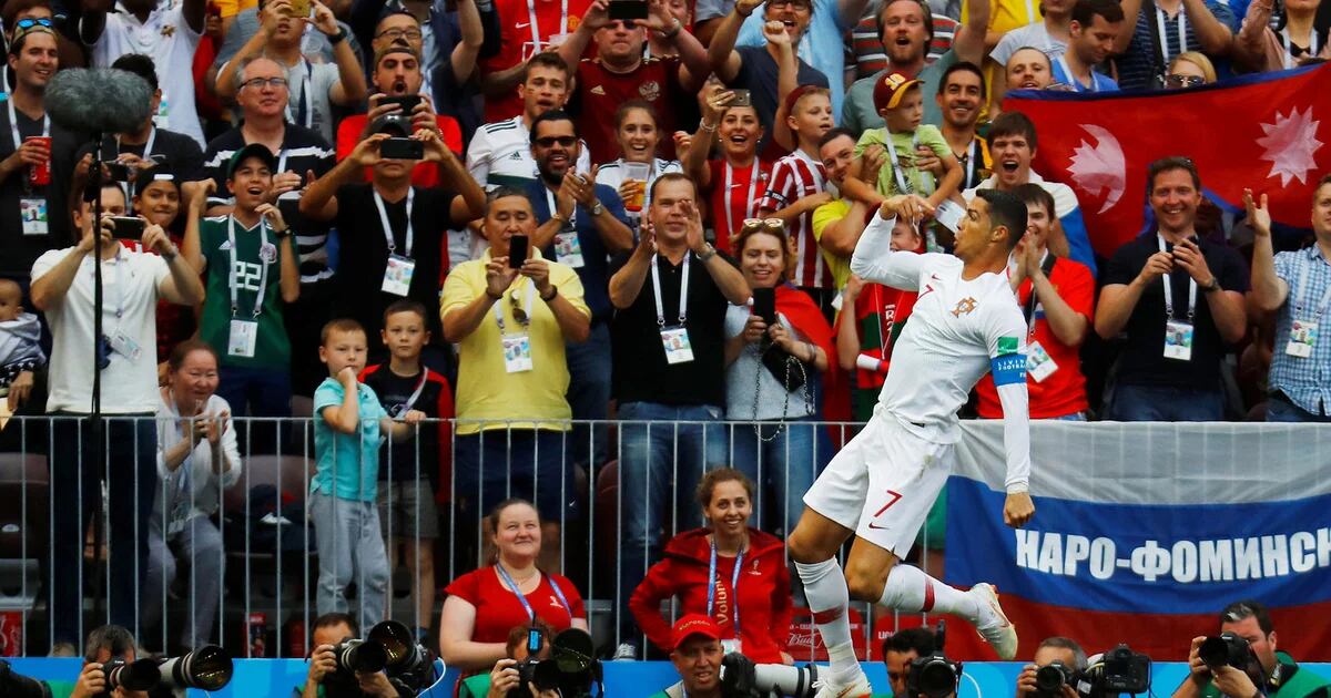 Com gol de Cristiano Ronaldo, Portugal venceu, é líder do Grupo B e eliminou Marrocos da Copa do Mundo