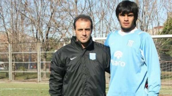 Sergio Romero sumó pocos minutos en el arco de Racing en 2006