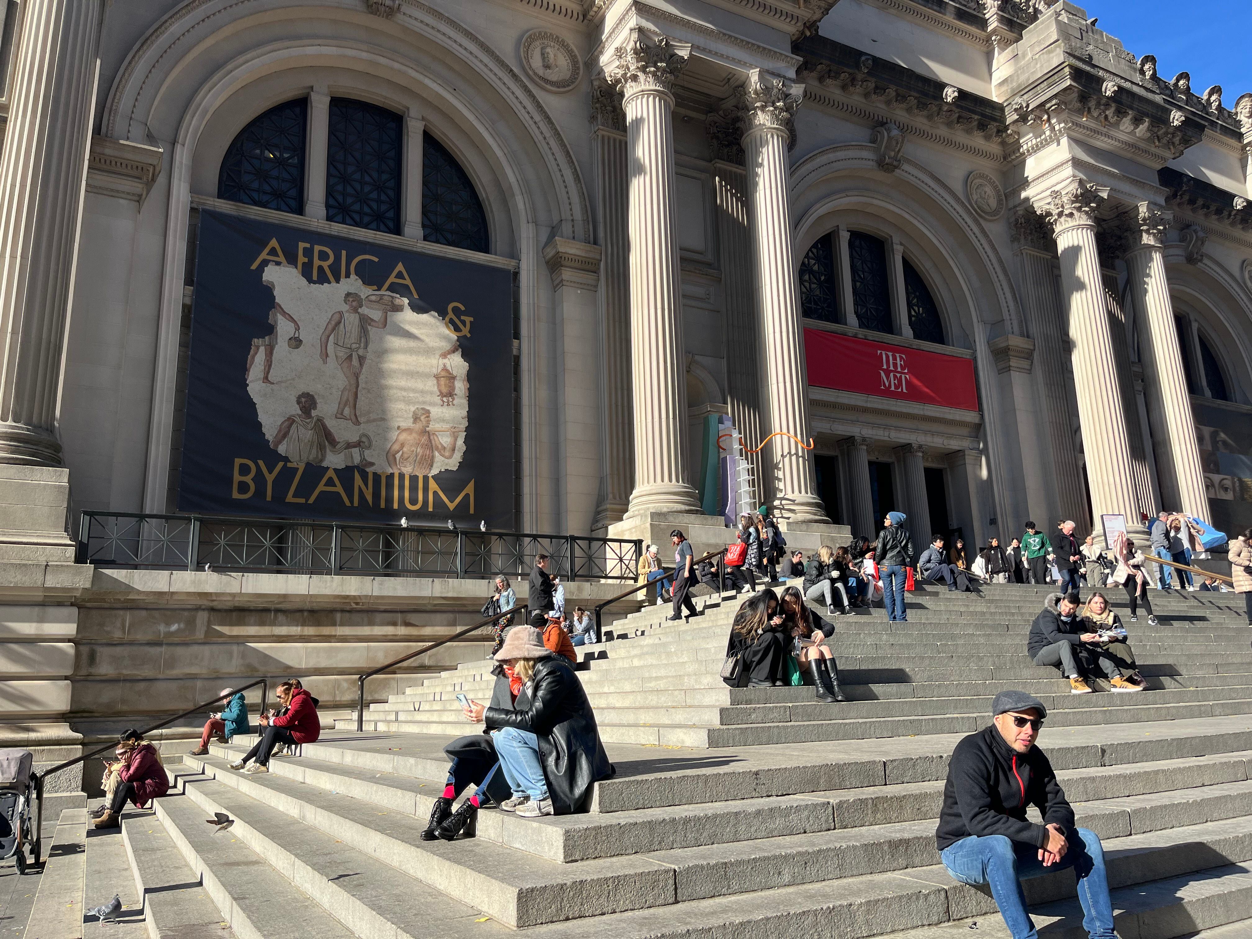 El Museo de Arte Metropolitano (Met) en Nueva York (EE.UU.) (EFE/Nora Quintanilla) 