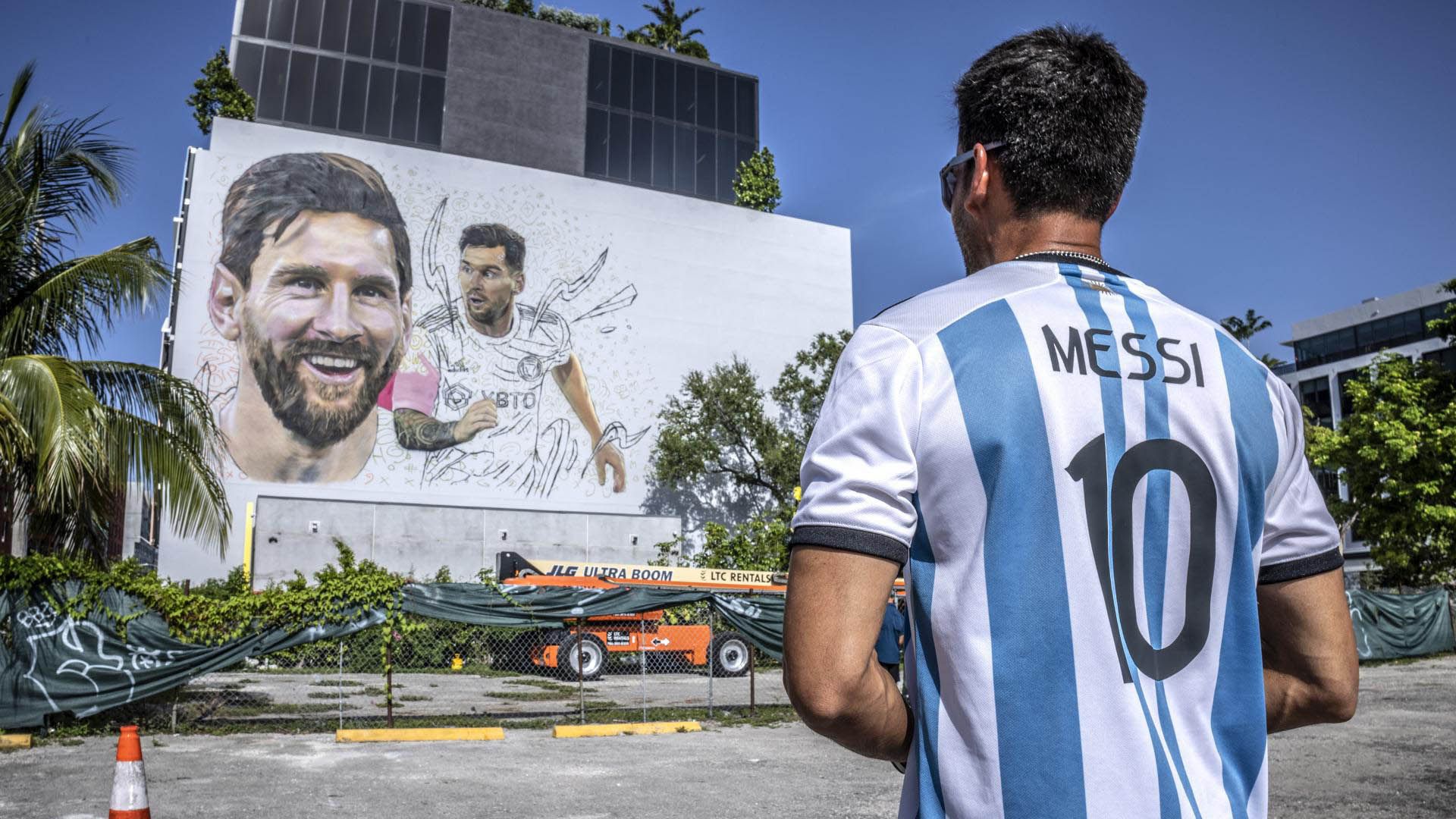 Mural Messi Miami