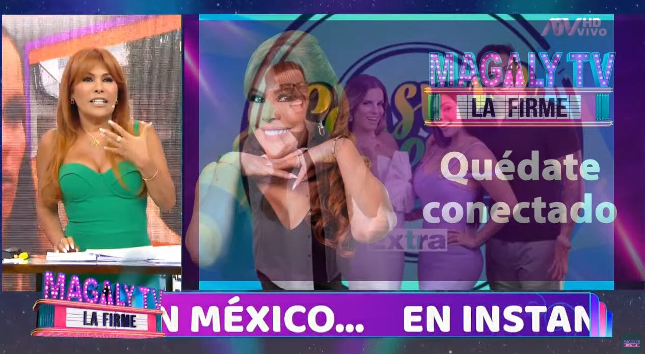 Magaly TV La Firme. (Captura de ATV)