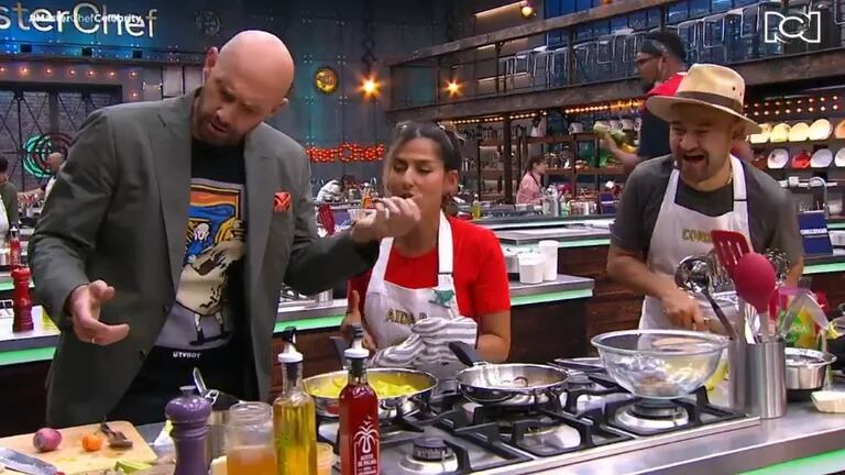 أثبت التحدي الذي يواجه الأزواج في Masterchef Celebrity أنه اختبار لإنقاذ نفسك من المئزر الأسود