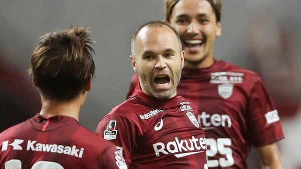 El mediocampista lleva dos goles en la liga japonesa