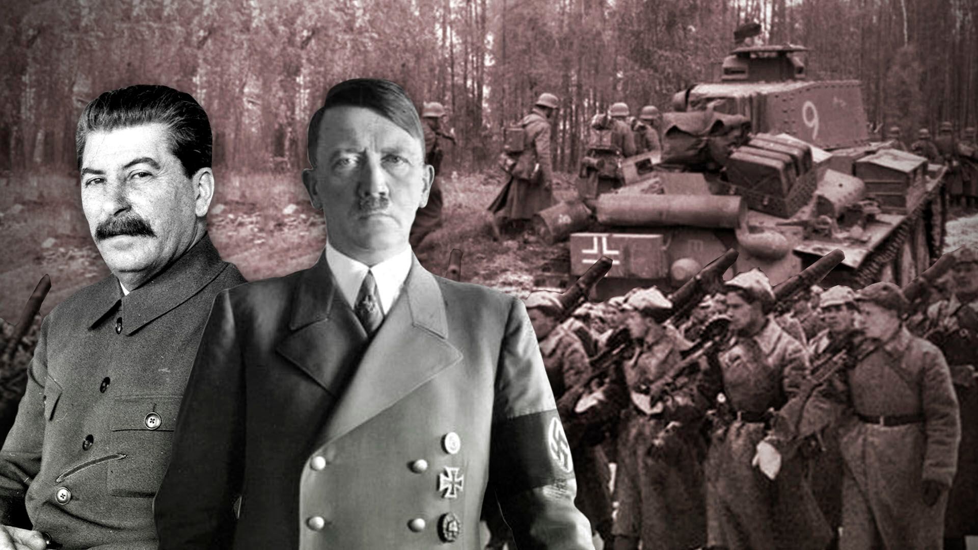 Stalin y Hitler, dos líderes del horror del siglo XX.