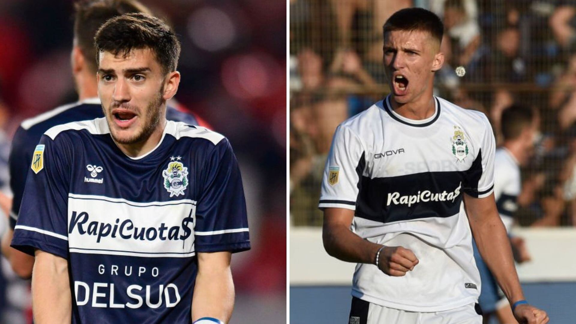 Matías Melluso y Felipe Sánchez, titulares habituales de Gimnasia no estarán contra Universitario. (Getty)