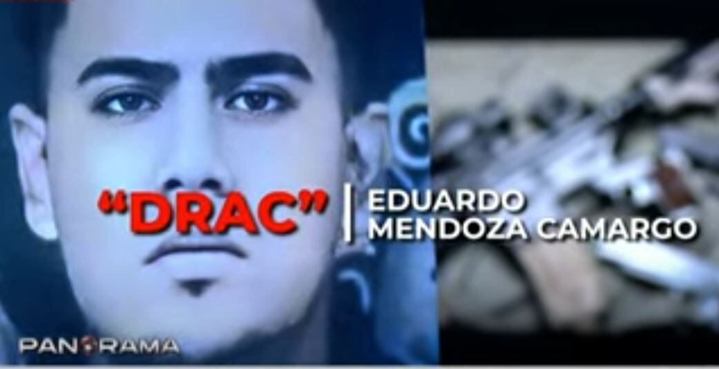 Eduardo Mendoza, alias “Drac”. (Foto: Captura Panorama)