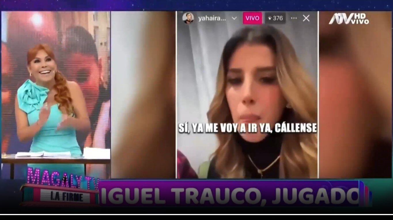 Yahaira Plasencia anuncia su alejamiento de ‘Al Sexto Día’: “Me Voy a Miami”. (Captura: Magaly TV La Firme)