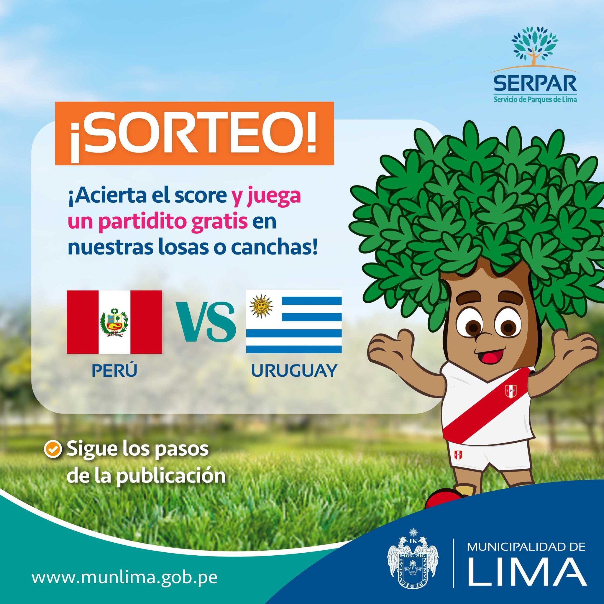 Draw for Peru vs. Uruguay