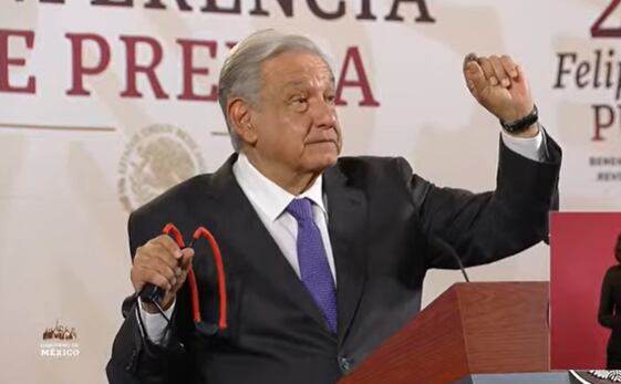 Resortera, piedras y balines, AMLO