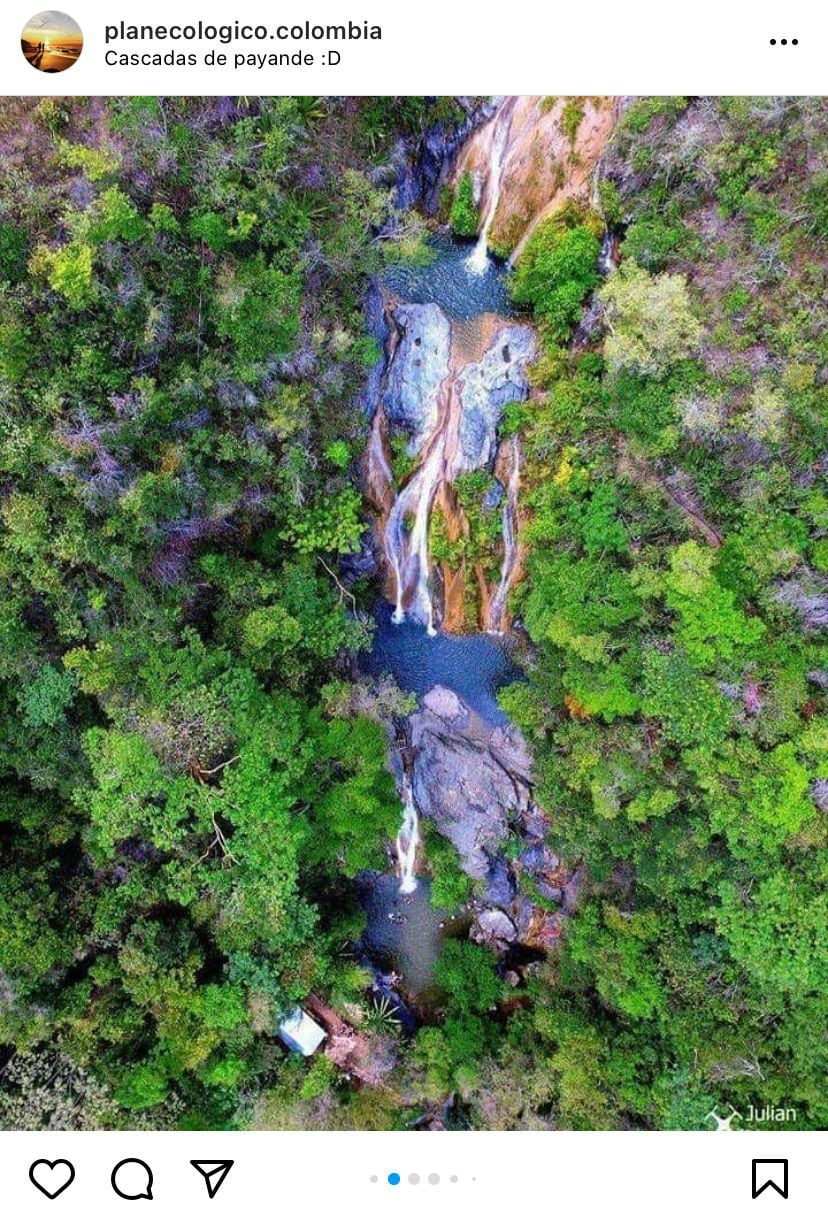 Payandé Waterfalls