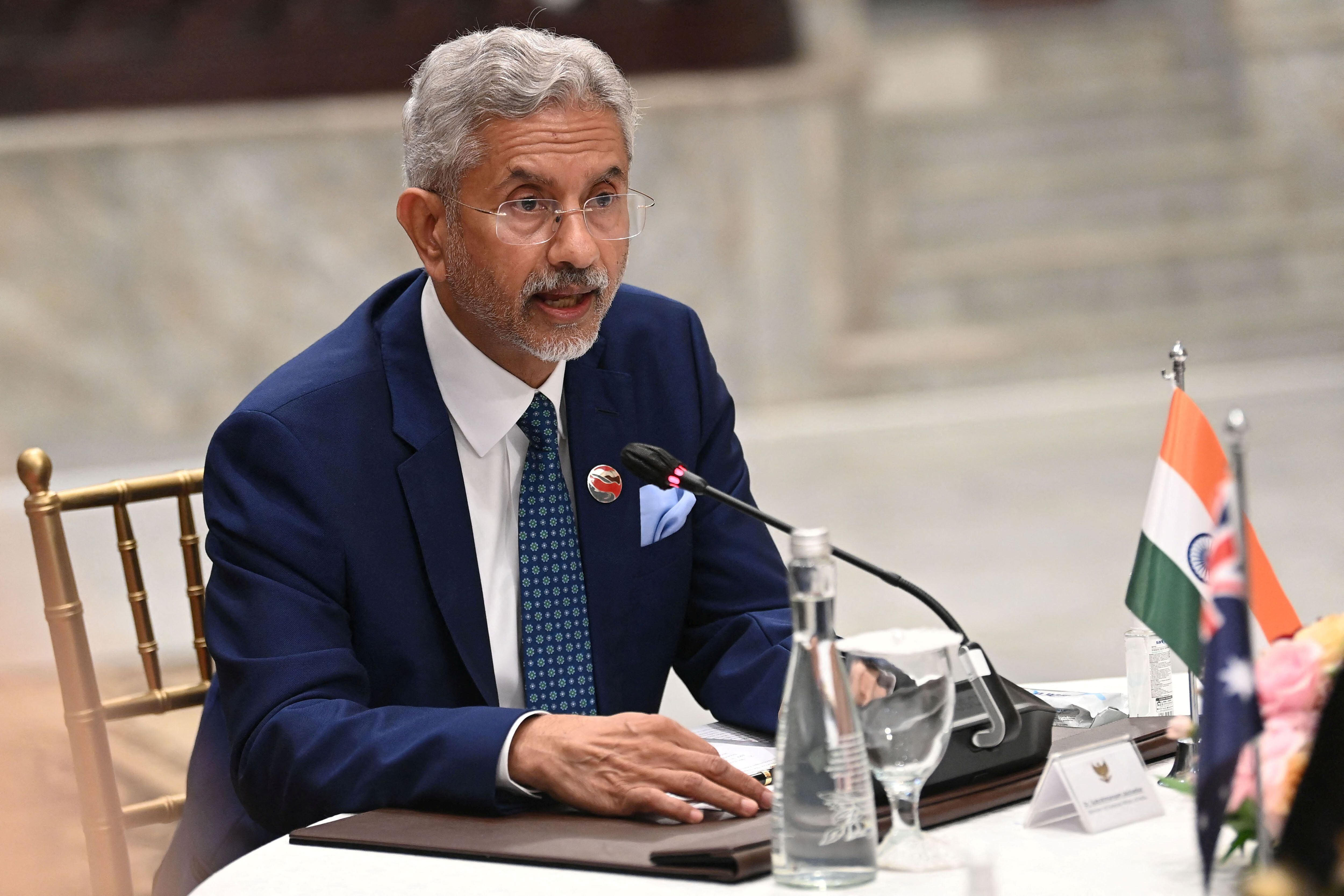 El Ministro de Relaciones Exteriores de la India, Subrahmanyam Jaishankar. Antara Foto/Aditya Pradana Putra vía REUTERS