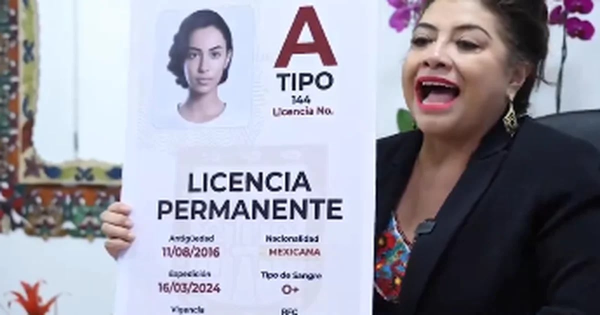 Clara Brugada propone el regreso de la licencia para conducir permanente en la CDMX – infobae