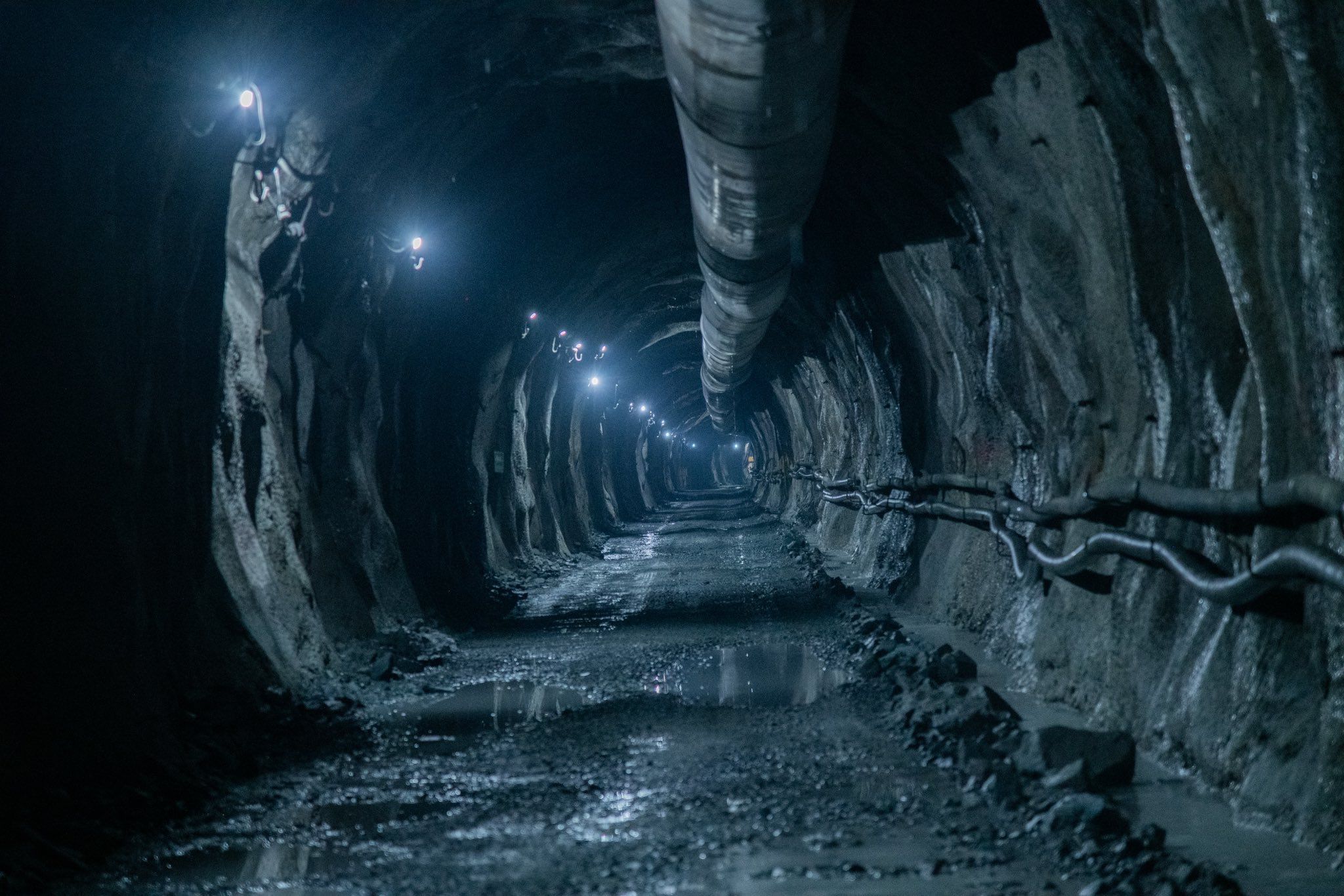 El Túnel del Toyo proporcionará una conexión entre Medellín y el mar de Antioquia. Foto: Twitter/@tunelGGE