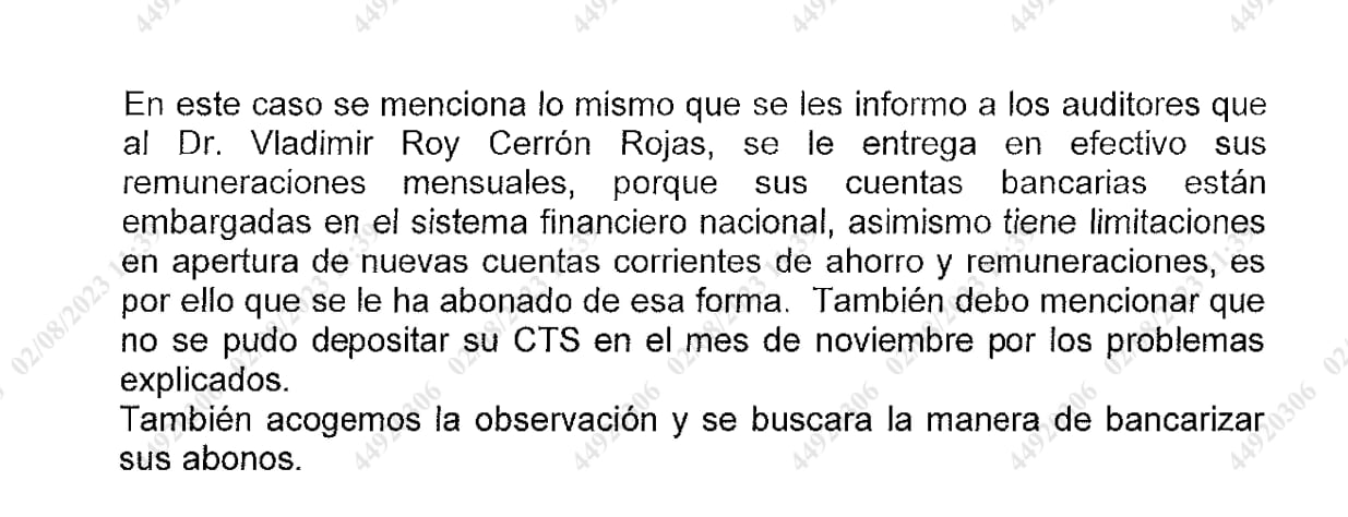 Respuesta de Perú Libre a la observación detectada por la ONPE