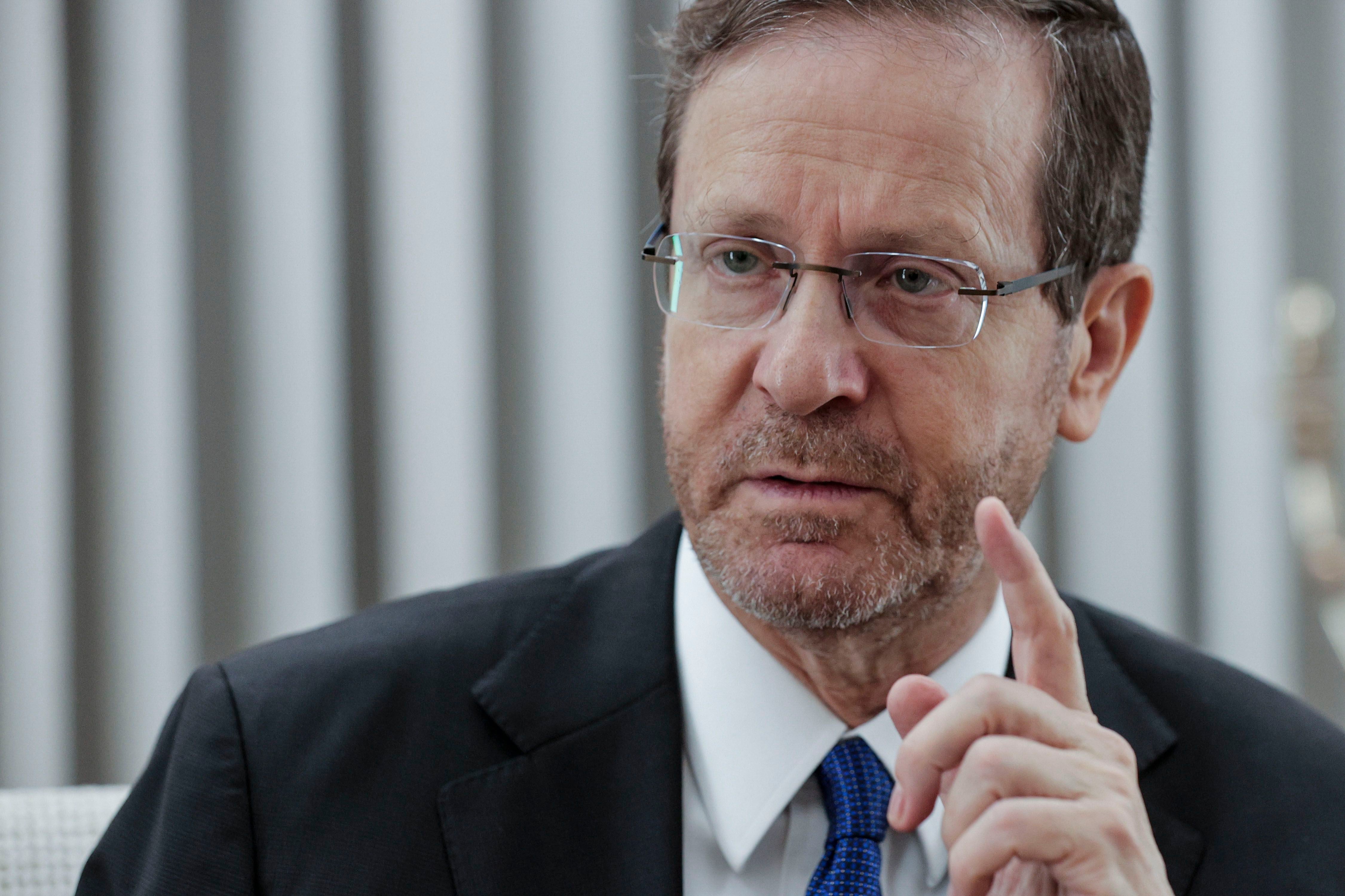 Isaac Herzog (EFE/ Manuel Bruque) 