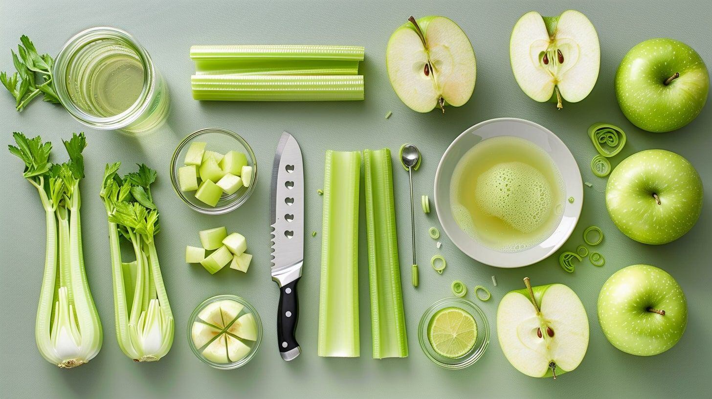 Un vaso de jugo verde rico en fibra, minerales y propiedades desintoxicantes, perfecto para el bienestar general - (Imagen Ilustrativa Infobae