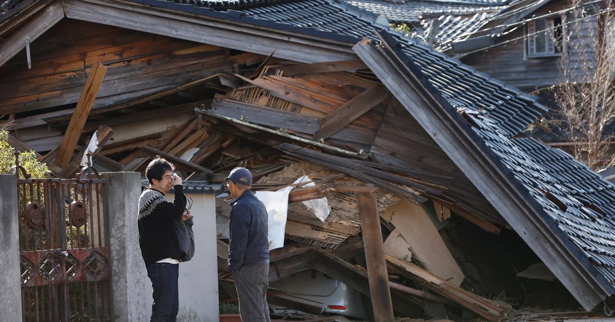 Japan’s rescue forces have intensified the search for survivors among buildings collapsed by the earthquake.