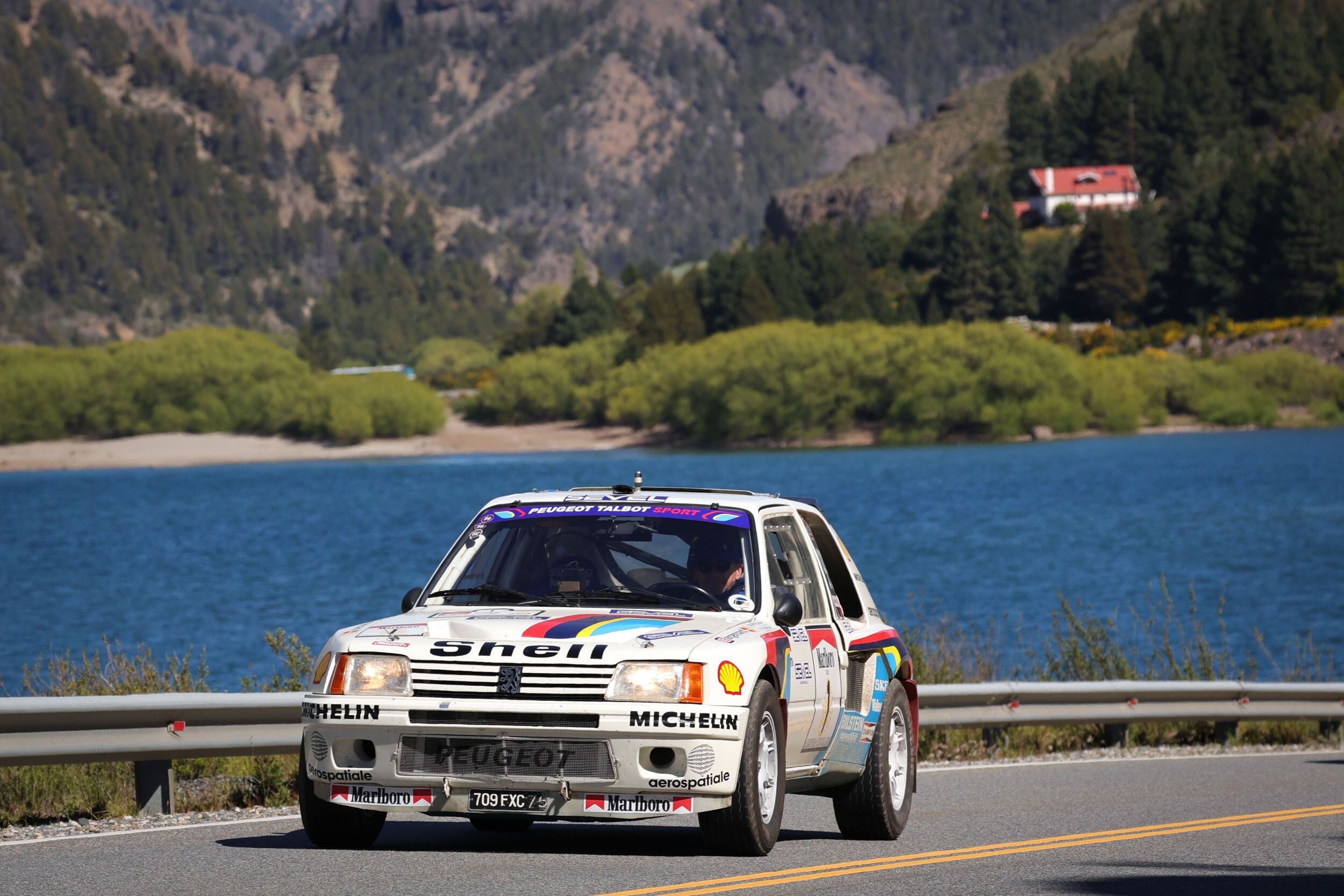 El Peugeot 205 Turbo que corrió Reutemann en el Rally de Argentina en 1985 (Crédito: Prensa Mil Millas Sport)