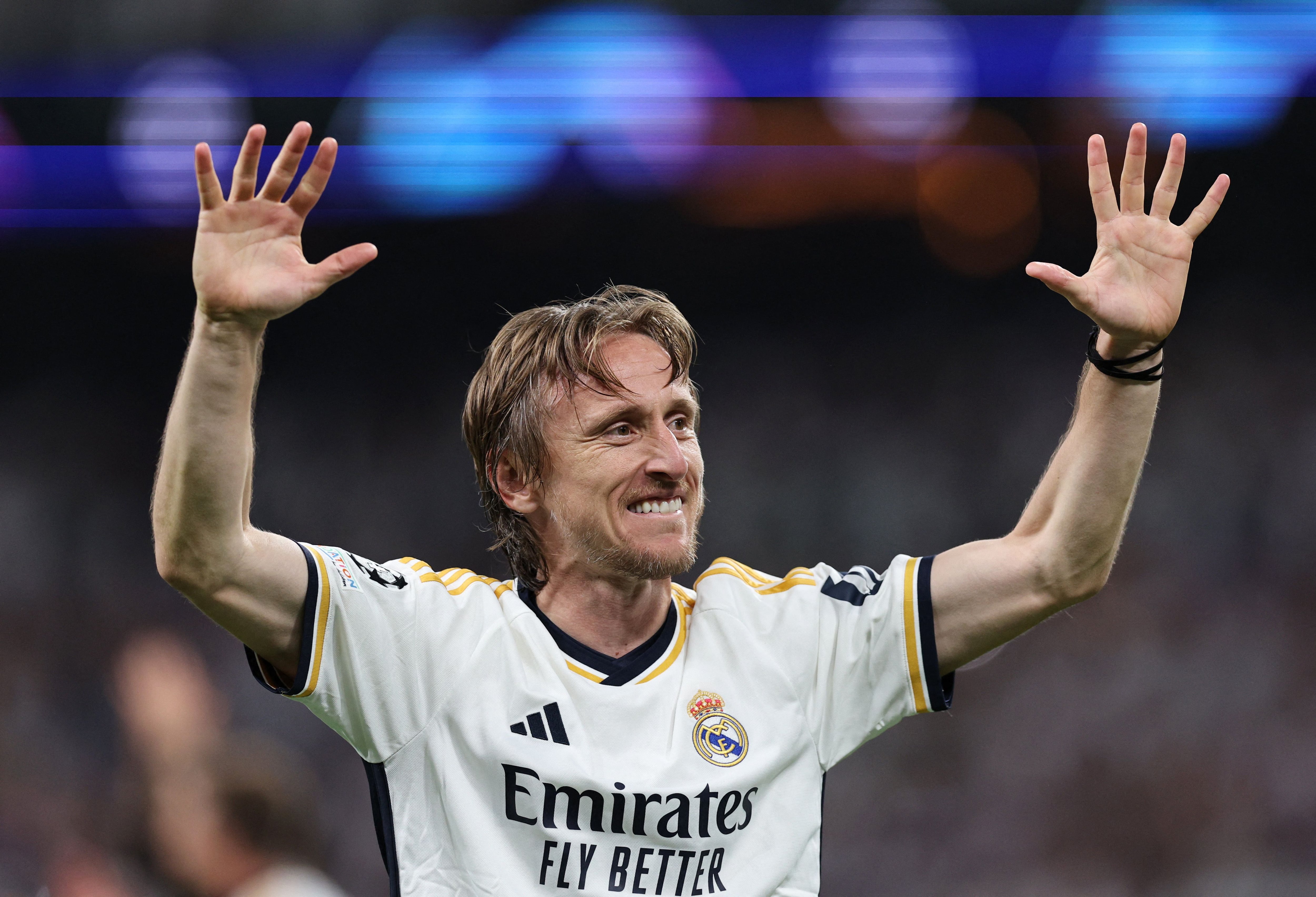 El curioso récord que Luka Modric le puede arrebatar a una leyenda del Real Madrid. REUTERS/Violeta Santos Moura