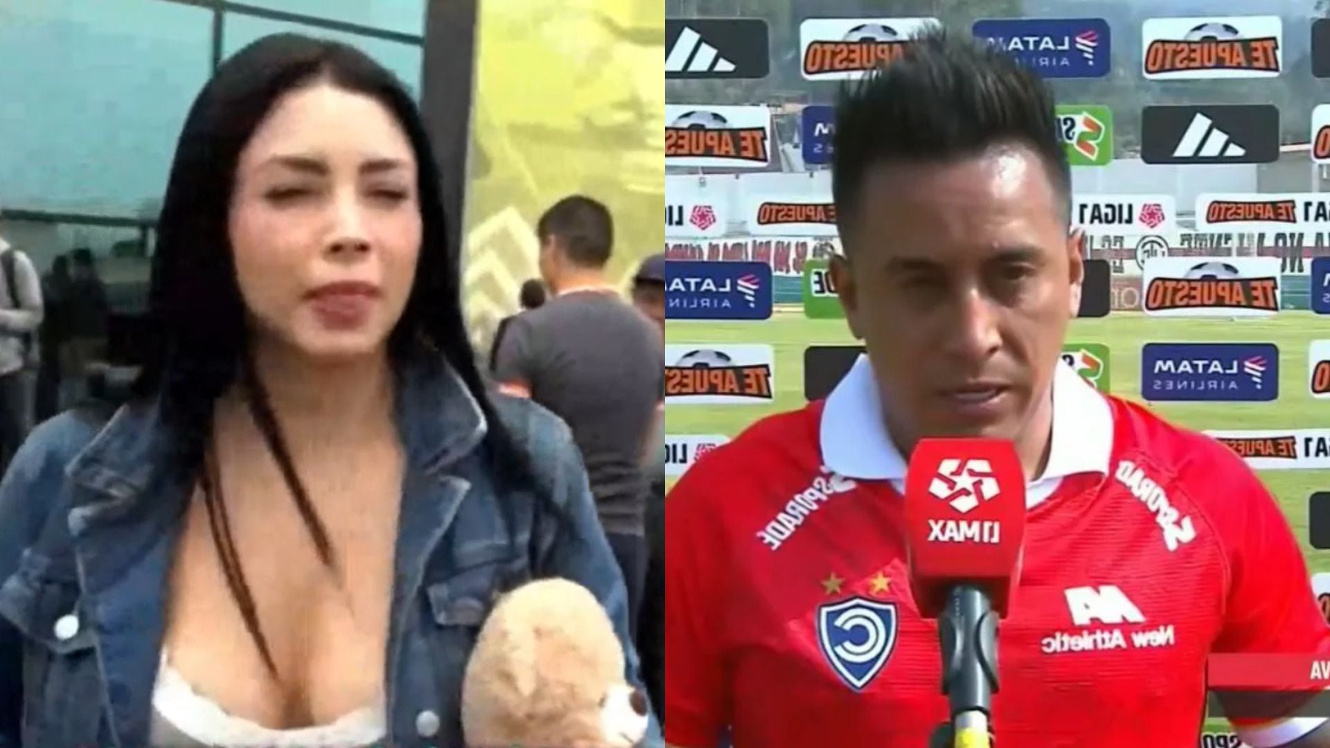 Pamela Franco rompe su silencio sobre interacciones con Christian Cueva. | Captura/Willax/L1 Max