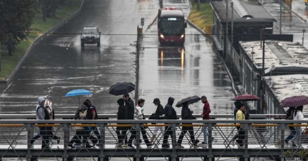 Segundo día de lluvias consecutivo en Bogotá