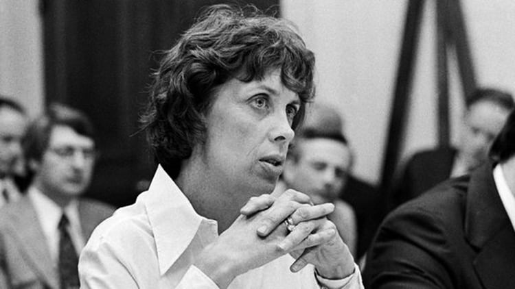 Patricia Derian, secretaria adjunta de derechos humanos y asuntos humanitarios en el Departamento de Estado, la enviada del presidente James Carter a la Argentina en 1977