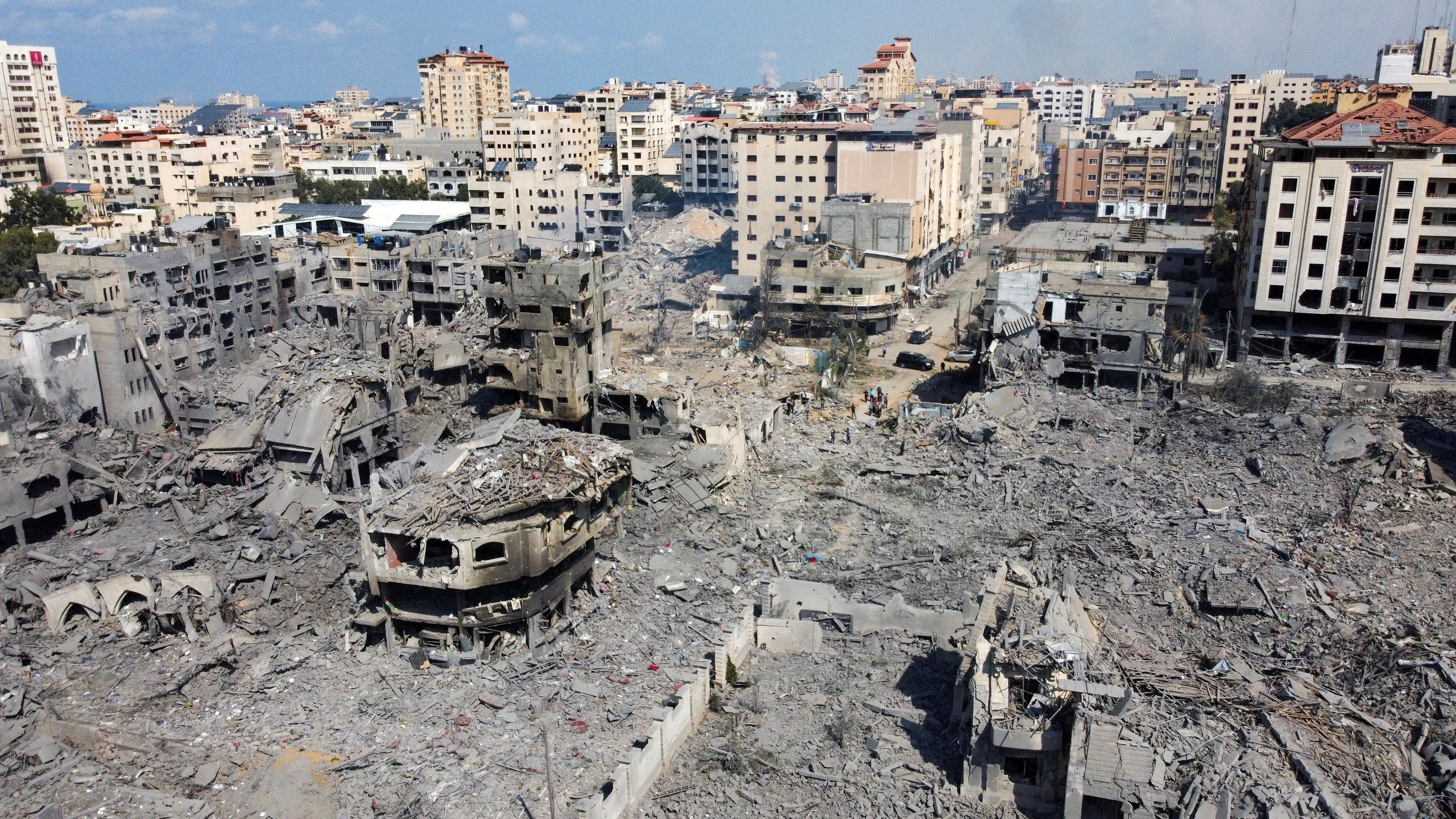 Ascendió a más de 1.200 la cifra de muertos en Israel tras el ataque terrorista de Hamas. (REUTERS/Mohammed Salem)