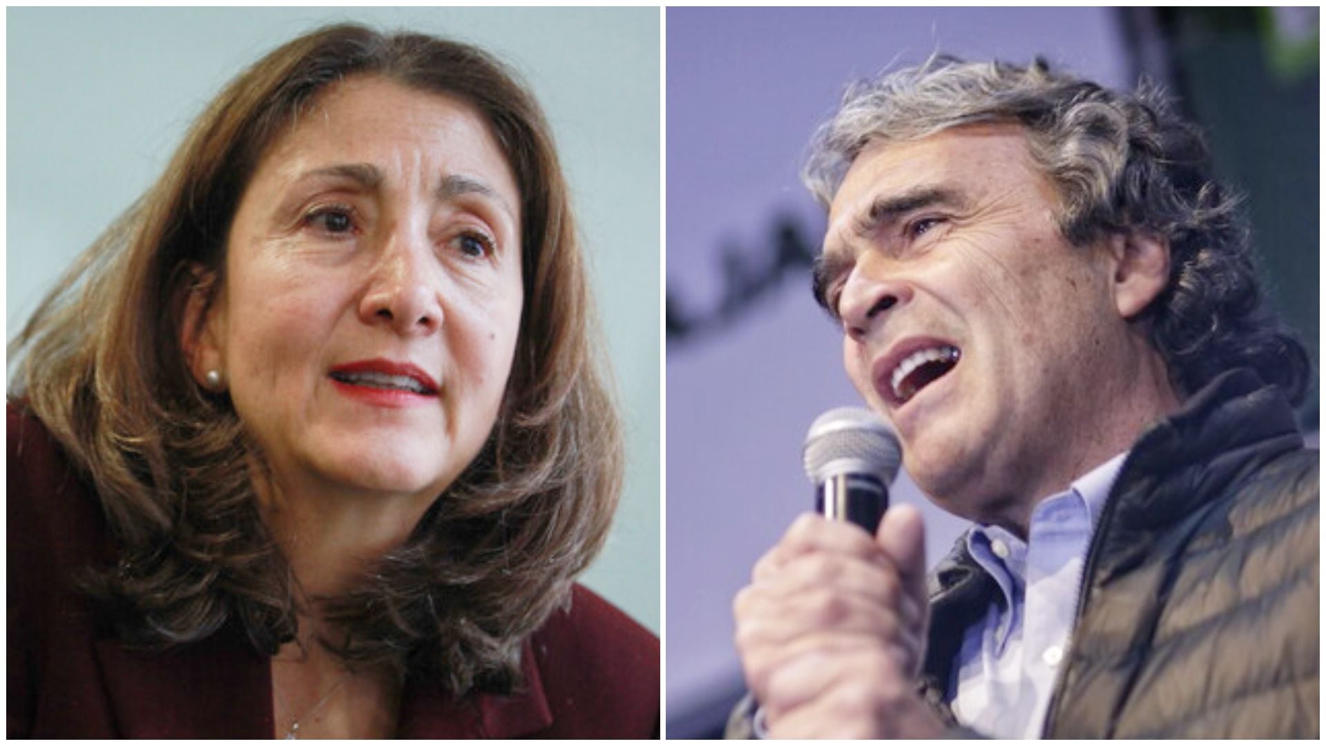 Sergio Fajardo a été proposé à Ingrid Betancourt comme sa vice-présidente ; ils se sont déjà rencontrés. Photos : Colprensa.