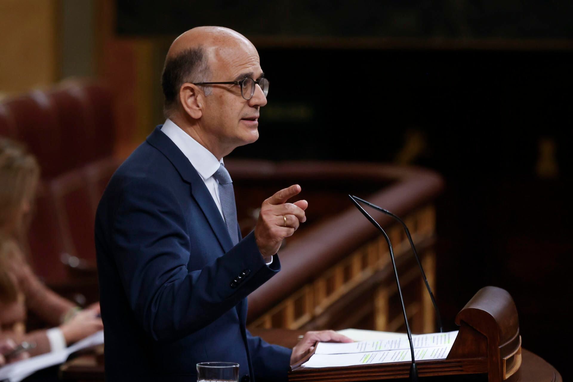 Alberto Catalán, diputado de UPN en el congreso de los Diputados. (EFE/ Javier Lizón)