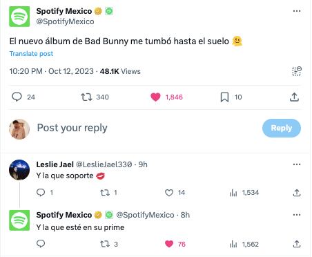 Maldita sea, otro apagón”: así colapsó Spotify México por el estreno del  nuevo disco de Bad Bunny - Infobae