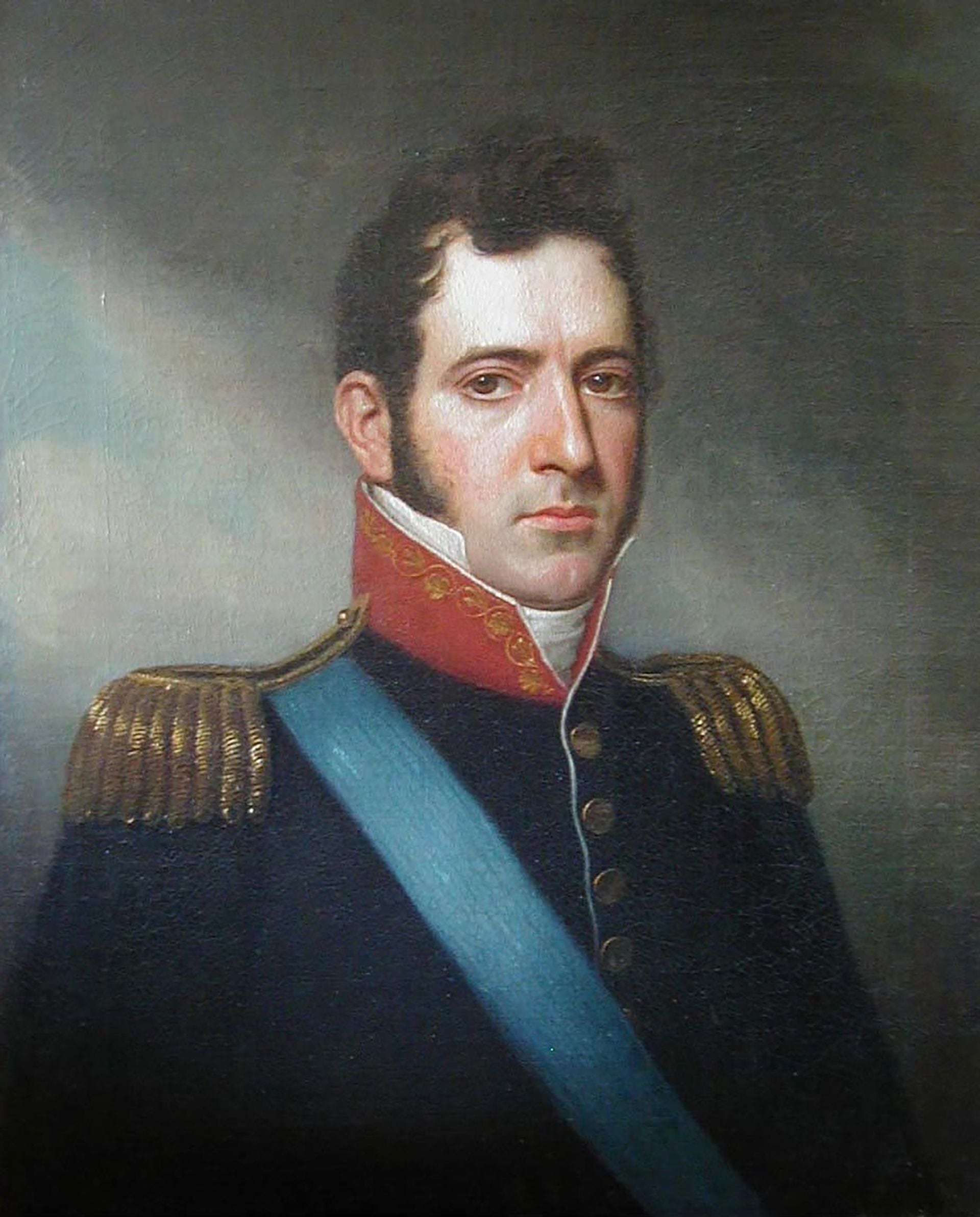 Carlos María de Alvear llegó a Buenos Aires con San Martín, y fue quien lo introdujo en la sociedad porteña (Wikipedia)