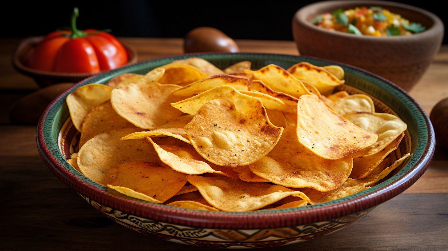 Preparación paso a paso de nachos con queso para una comida mexicana - (Imagen Ilustrativa Infobae)