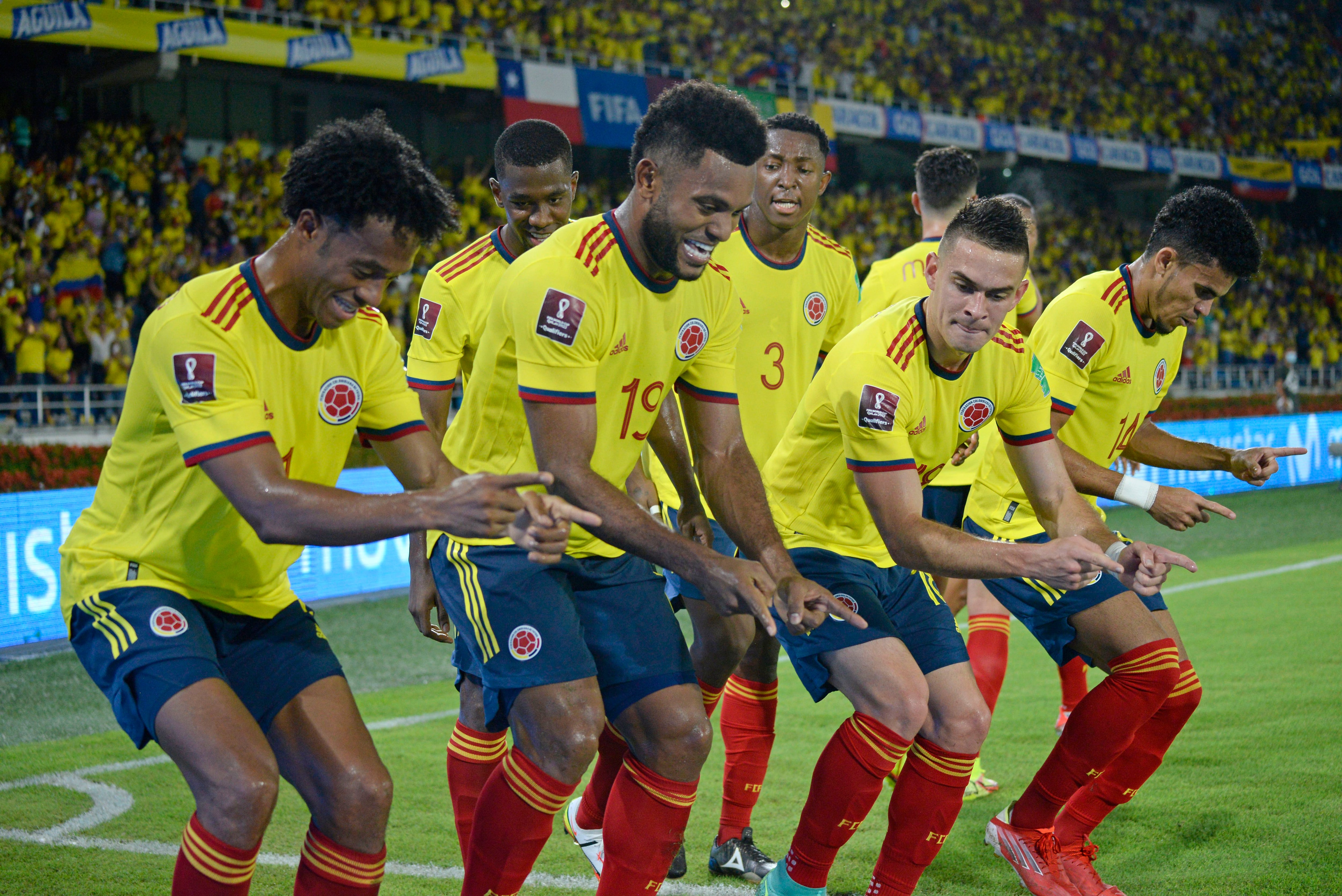 El último enfrentamiento entre Colombia y Chile por eliminatoria fue para los cafeteros, que ganaron 3-1 en Barranquilla - crédito FCF/Colprensa