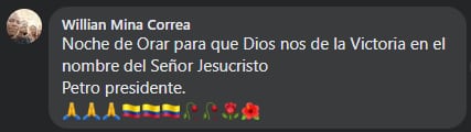 La vicepresidenta recibió apoyo al principio de su carrera como vicepresidenta - crédito Redes sociales/Facebook