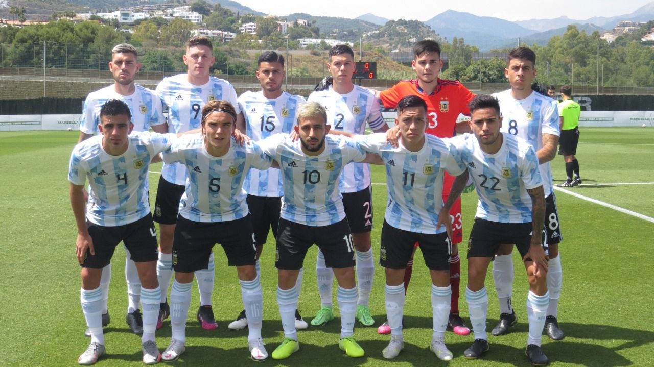 La Seleccion Argentina Sub 23 Cerro La Gira Previa A Los Juegos Olimpicos De Tokio Con Una Victoria Ante Arabia Saudita Info Junin