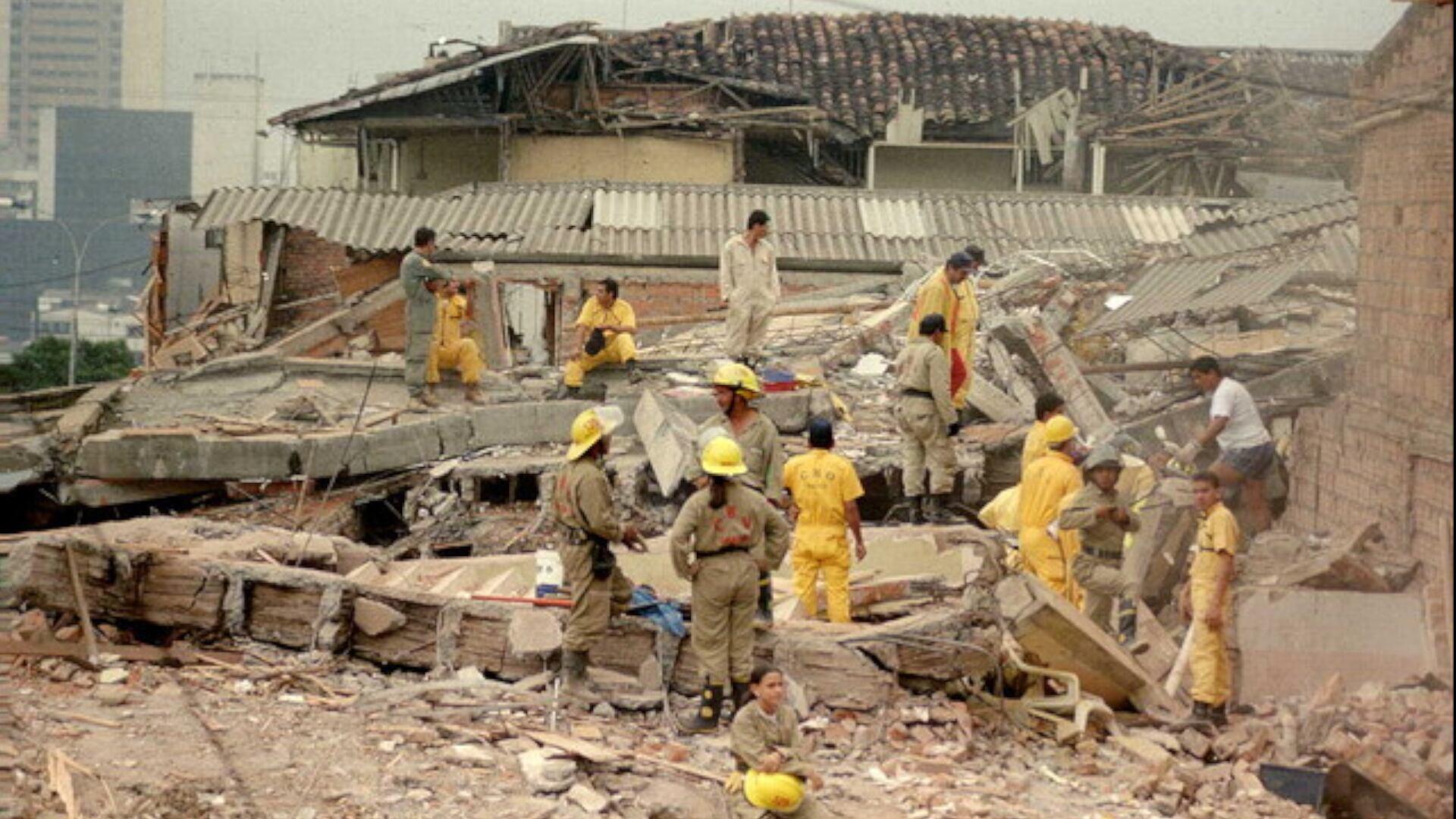 Terremoto en el Eje Cafetero de 1999. (Crédito: Colprensa)