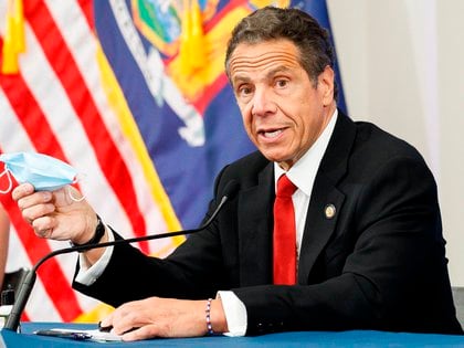 El gobernador de Nueva York, Andrew Cuomo.  EFE / EPA / JUSTIN LANE / Archivo