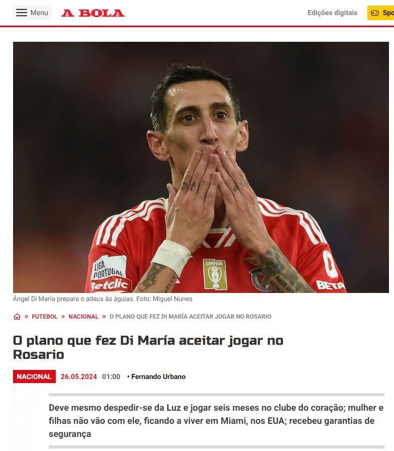 a bola di maría