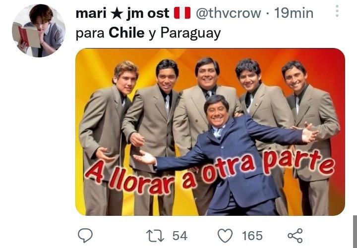 Memes of Peru's qualification to the repechage.