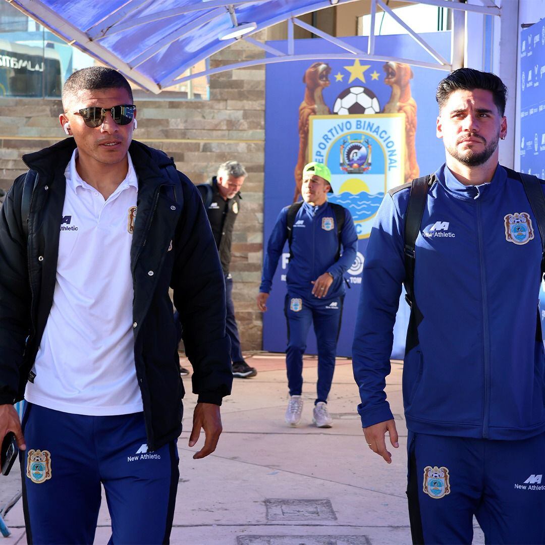 Binacional vs Cusco FC: el plantel del 'poderoso del sur' llega al estadio Guillermo Briceño para el choque por Liga 1