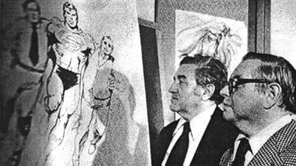 Jerry Siegel y Joe Shuster, creadores Superman