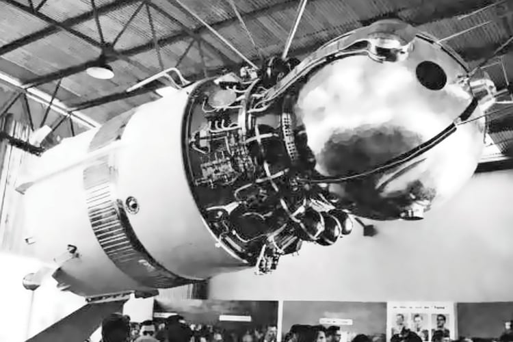 La Vostok, la nave que llevó a Yuri Gagarin al espacio