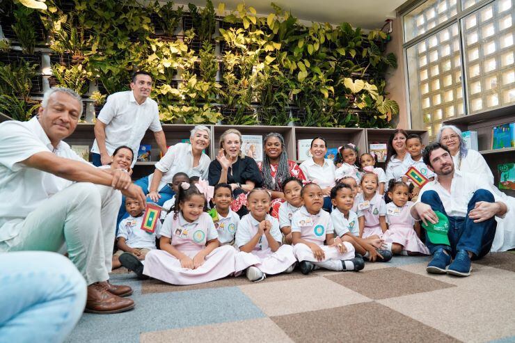 Este nuevo colegio tiene aproximadamente 6.272 metros cuadrados para los niños y niñas de la zona - crédito Ministerio de Educación