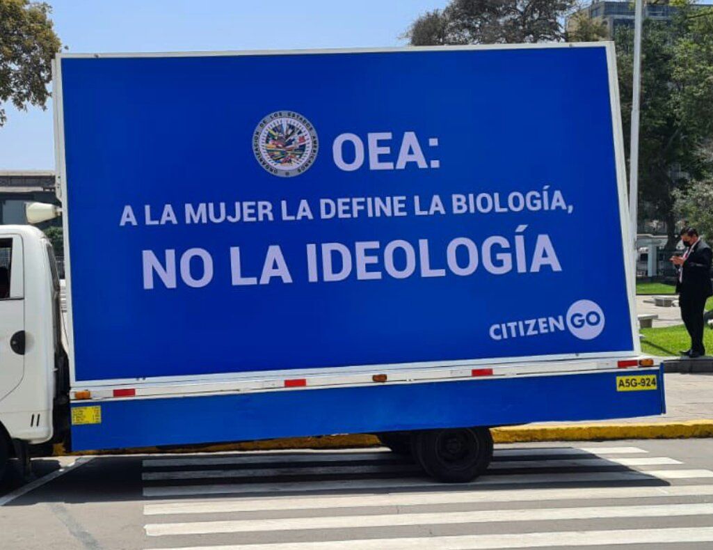 Protestas contra la OEA en Lima