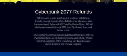 Sony Retira Cyberpunk 77 De La Tienda Hasta Nuevo Aviso Y Ofrece Devolver El Dinero A Los Usuarios Infobae