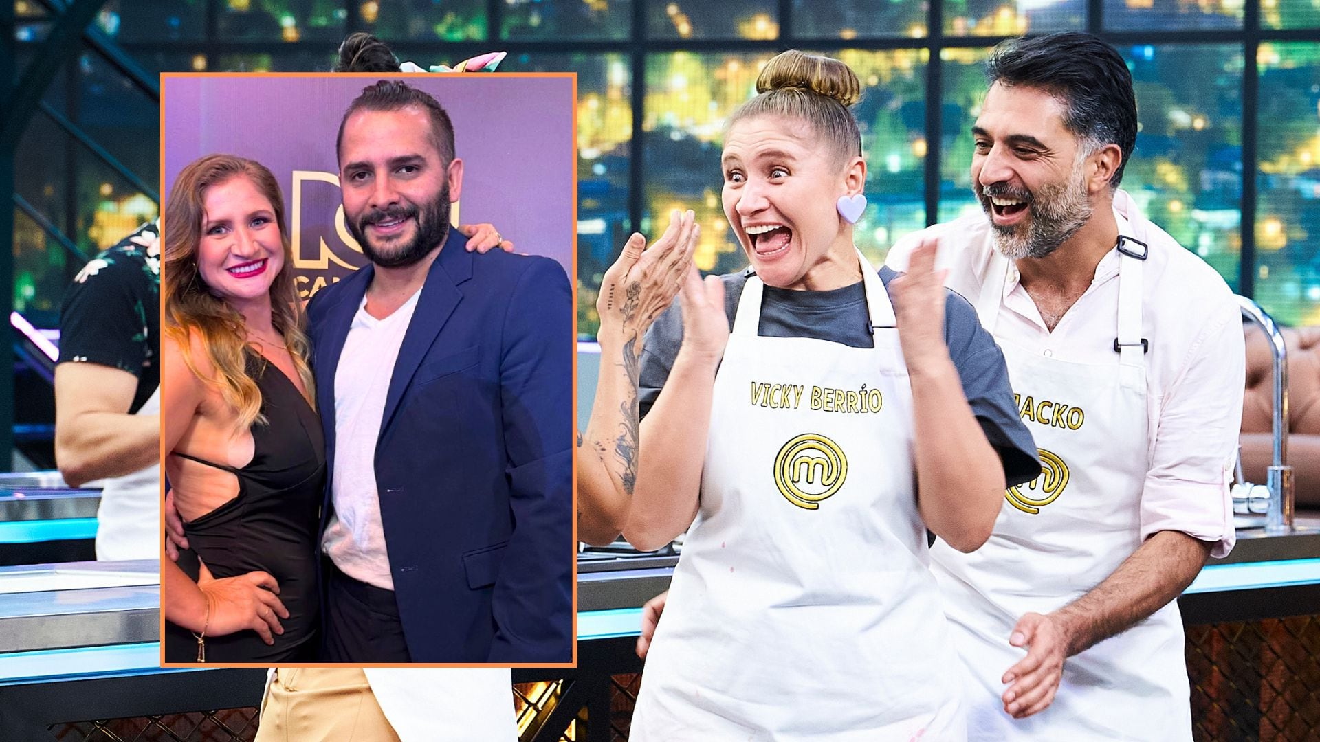 Él es el hombre que enamoró a Vicky Berrio, la comediante que se roba el  show en 'MasterChef Celebrity' - Infobae