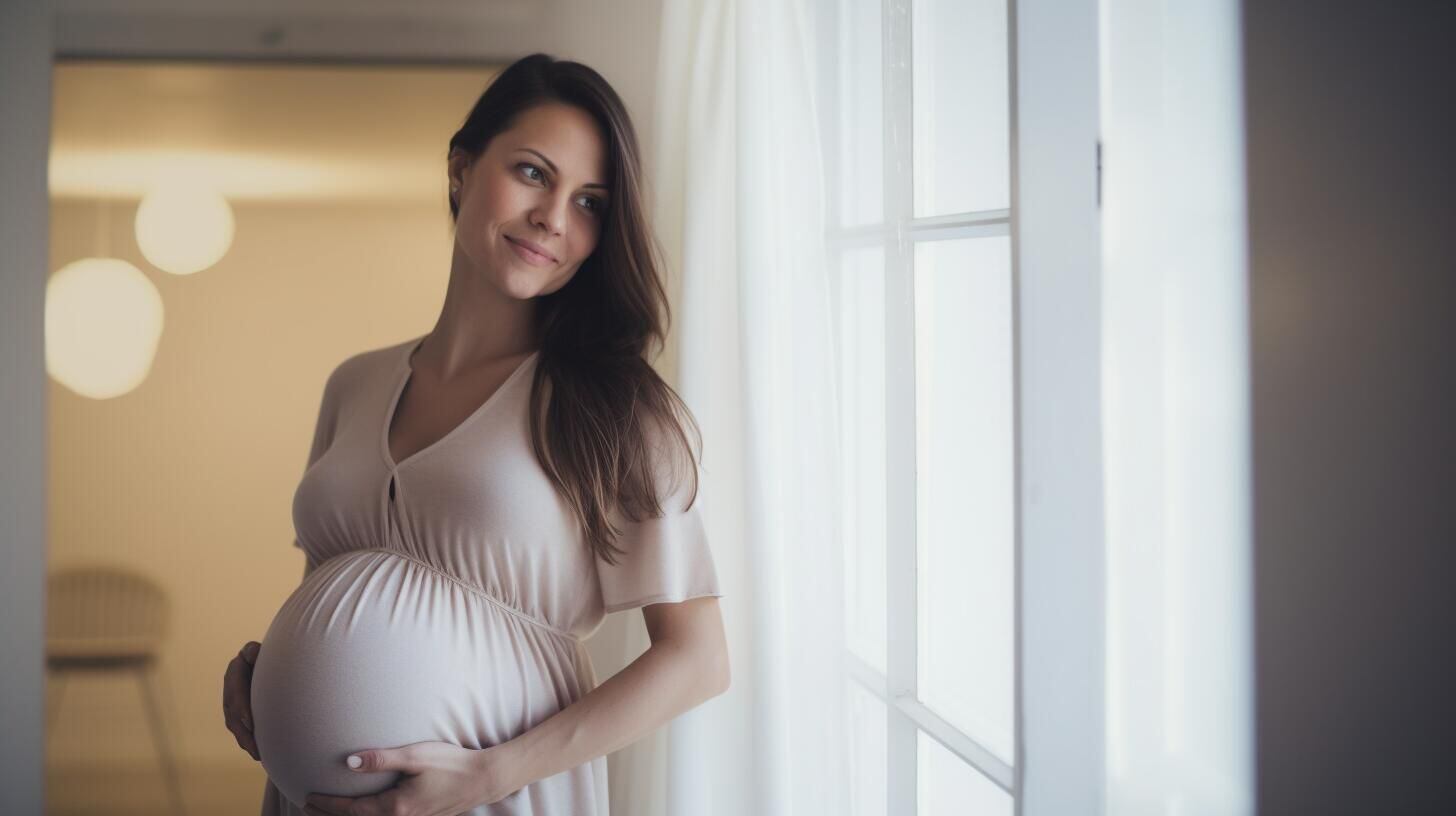 Una futura madre, resaltando la dicha de la maternidad y el compromiso con la salud en el embarazo, un símbolo de amor y unidad familiar. (Imagen Ilustrativa Infobae)