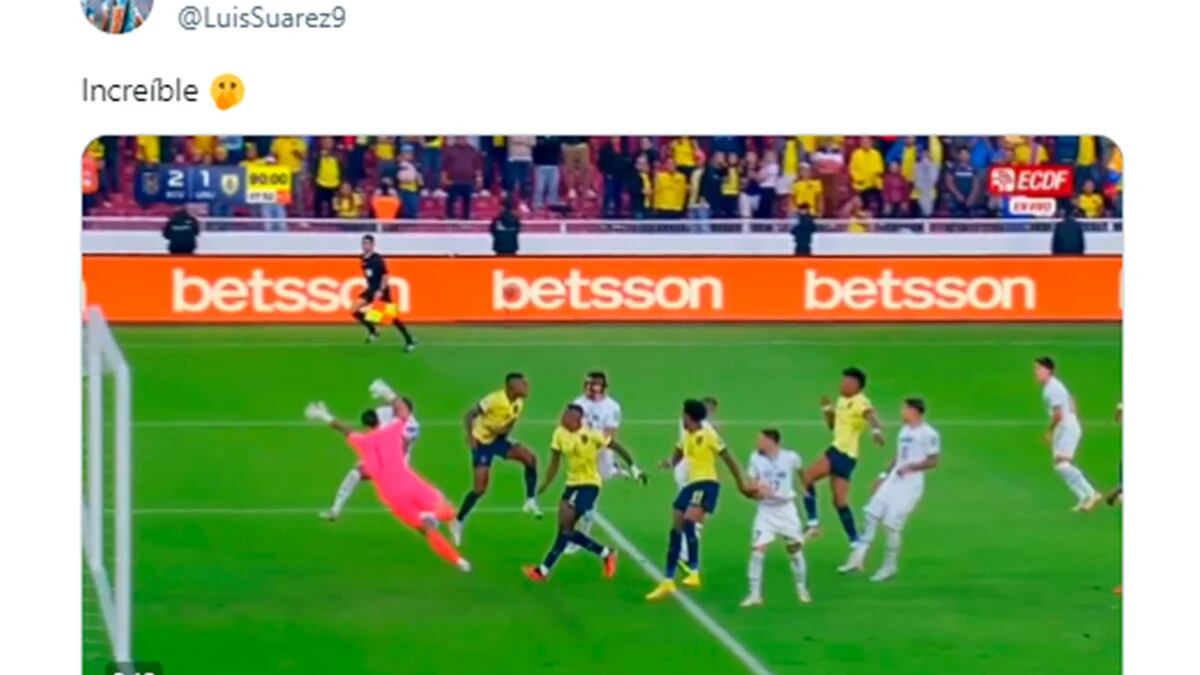Esto dijo el VAR sobre la última jugada del partido Ecuador vs