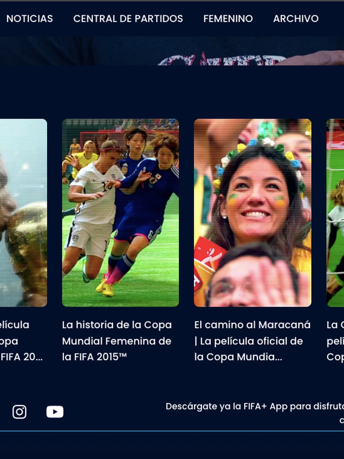 La FIFA también se suma al fútbol gratis por streaming: llega FIFA Plus con  partidos históricos y en directo