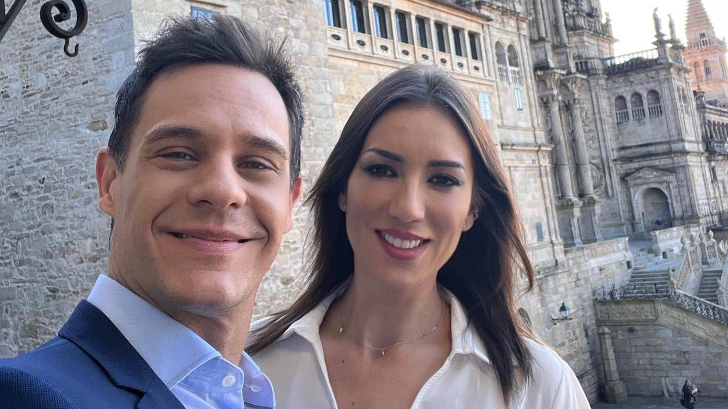 Christian Gálvez y Patricia Pardo en una imagen de sus redes sociales. (Instagram)